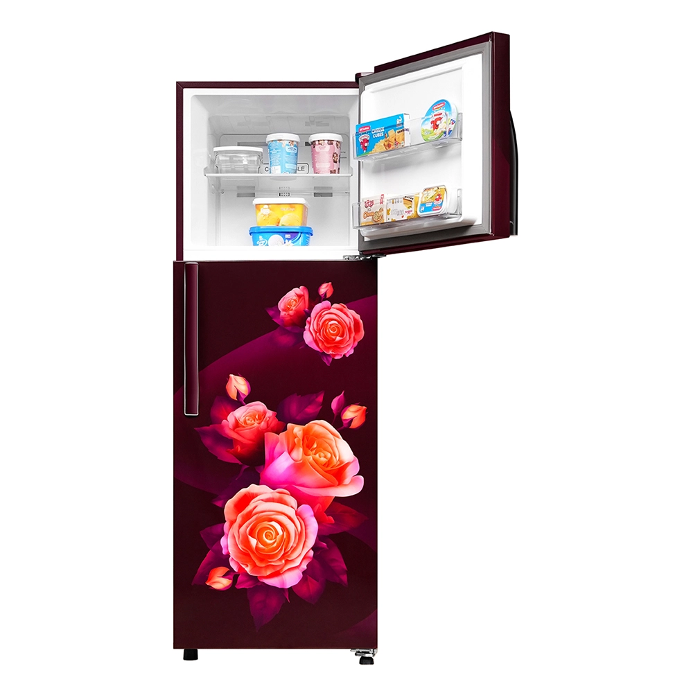 Haier 240L 2 Star Frost Free Double Door Top Mounted Refrigerator With Convertible Modes HRF-2902CRR-P